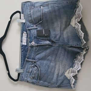 Torrid Denim Shorts Size 16
